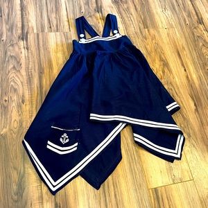 Navy swing dress- Size 4/5